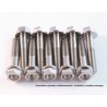 vis moto cross titane SCAR M8x40 pour pontet de guidon 0