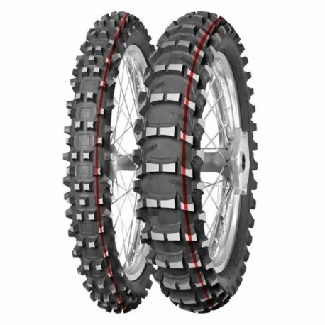 Pneu MITAS TERRA FORCEMX SAND 120/8019 M/C 63M TT red