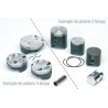 Piston moto VERTEX Forgé haute compression YAMAHA WRF 450 YZF 450 0