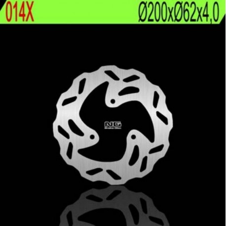 Disque de frein NG BRAKE DISC Pétale fixe 014X GAS GAS PAMPERA RIEJU MRX PRO SMX