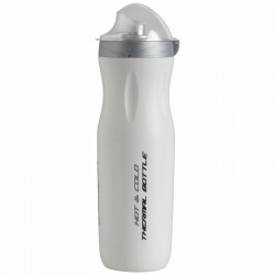 Bouteille isotherme POLISPORT 500ml Hot & Cold blanc