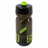 Bidon POLISPORT 600ml S600 clair noir/Lime vert bouchon à visser 1