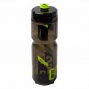 Bidon POLISPORT 700ml S800 clair noir/Lime vert bouchon à visser 0