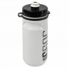 Bidon POLISPORT 600ml C600 blanc/noir bouchon à clipser 2