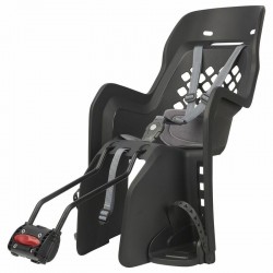 Siège de vélo arrière POLISPORT Joy FF 29" fixation cadre  gris foncé/gris foncé