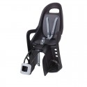 Siège de vélo arrière POLISPORT Groovy Maxi FF fixation cadre  noir/gris foncé