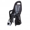 Siège de vélo arrière POLISPORT Groovy Maxi FF fixation cadre  noir/gris foncé 1