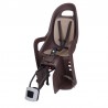 Siège de vélo arrière POLISPORT Groovy RS+ fixation cadre  brun foncé/brun 1
