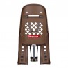 Siège de vélo arrière POLISPORT Joy FF 29" fixation cadre  marron/gris foncé 4