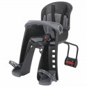 Siège de vélo avant POLISPORT Bilby Junior FF fixation cadre  noir/gris foncé