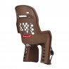 Siège de vélo arrière POLISPORT Joy FF fixation cadre  marron/gris foncé 5