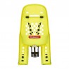 Siège de vélo arrière POLISPORT Joy FF fixation cadre  jaune fluo/gris foncé 5