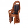 Siège de vélo arrière POLISPORT Groovy Maxi CFS fixation portebagages  caramel/noir 1