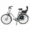 Siège de vélo arrière POLISPORT Guppy Junior fixation portebagages  gris foncé/gris clair 3