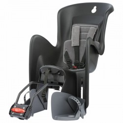 Siège de vélo arrière inclinable POLISPORT Bilby Maxi RS fixation cadre  noir/gris foncé