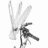 Parebrise vélo POLISPORT fixation guidon 3