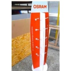 Présentoir OSRAM 1500 x 400 x 400mm