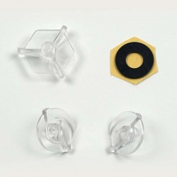 Kit vis de visière ARAI transparent pour casques MX V/VX 3/VX Pro Jr/Penta