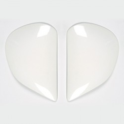 Plaques pivot ARAI Super AdSis J (LRS) Diamond White pour casques RX 7 GP/Viper/Astro Light/Quantum/Quantum ST/Quantum ST PRO/Ch