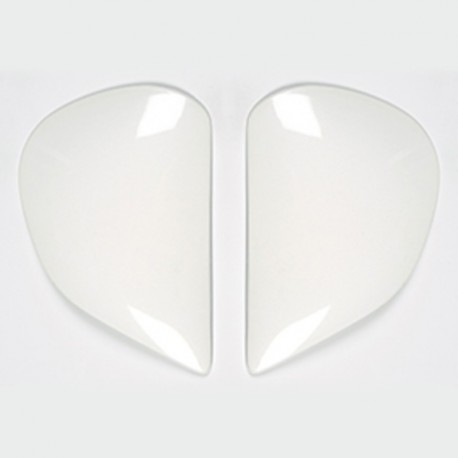 Plaques pivot ARAI Super AdSis J (LRS) Diamond White pour casques RX 7 GP/Viper/Astro Light/Quantum/Quantum ST/Quantum ST PRO/Ch
