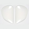 Plaques pivot ARAI Super AdSis J (LRS) Diamond White pour casques RX 7 GP/Viper/Astro Light/Quantum/Quantum ST/Quantum ST PRO/Ch 1
