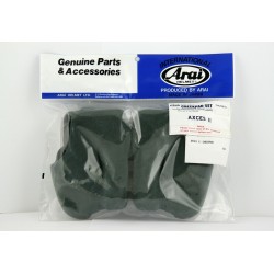 Mousses de joues ARAI 25mm (épaisseur standard L XL) pour casque Axces II
