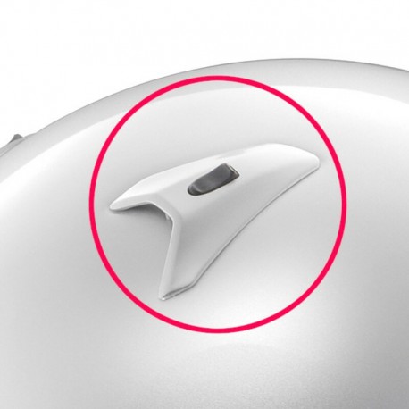 Ventilations supérieures avant ARAI TDF Duct 3 diamond white pour casques Quantum/Quantum ST/Quantum ST PRO/Tour X 4/X Tend/X T