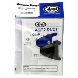Ventilation supérieure avant ARAI Air Conductor Front 2 diamond black pour casque Chaser V/Chaser V PRO