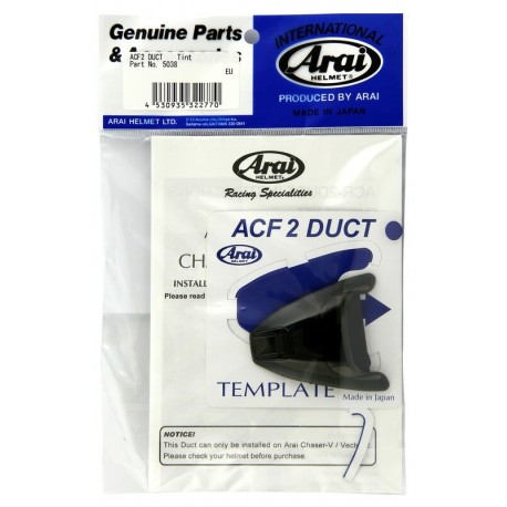 Ventilation supérieure avant ARAI Air Conductor Front 2 tint pour casque Chaser V/Chaser V PRO