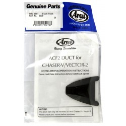 Ventilation supérieure avant ARAI Air Conductor Front 2 frost black pour casque Chaser V/Chaser V PRO