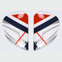 PLATINE ECRAN ARAI SAJ SUPERSTAR RED CASQUE INTEGRAL