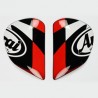 PLATINE ECRAN ARAI SAJ MASK RED CASQUE INTEGRAL 0