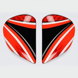 PLATINE ECRAN ARAI SAJ RANDY RED CASQUE INTEGRAL