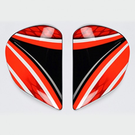 PLATINE ECRAN ARAI SAJ RANDY RED CASQUE INTEGRAL