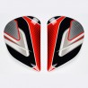 PLATINE ECRAN ARAI SAJ DANI 26 RED CASQUE INTEGRAL 0
