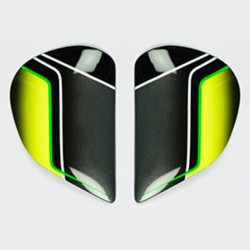 PLATINE ECRAN ARAI SAJ ELECTRIC GREEN CASQUE INTEGRAL