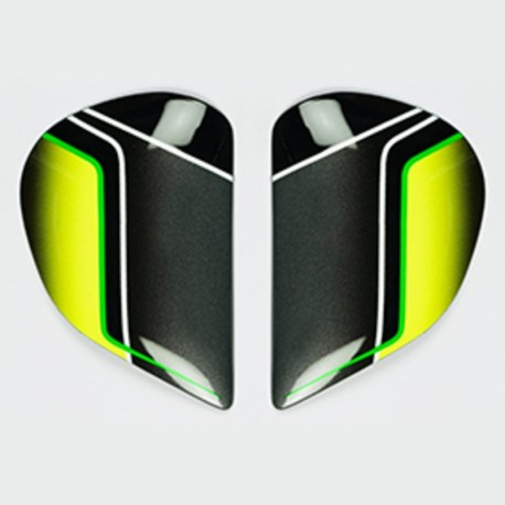 PLATINE ECRAN ARAI SAJ ELECTRIC GREEN CASQUE INTEGRAL