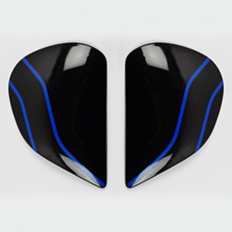 PLATINE ECRAN ARAI SAJ FIELD BLUE CASQUE INTEGRAL