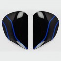 PLATINE ECRAN ARAI SAJ FIELD BLUE CASQUE INTEGRAL
