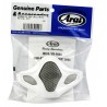 Ventilation menton ARAI grille extérieure White pour casque MX V 1