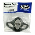 Ventilation menton ARAI grille extérieure Black pour casque MX V