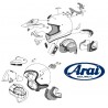 VENTIL LATERALE ARAI FROST WHITE CASQUE INTEGRAL 0