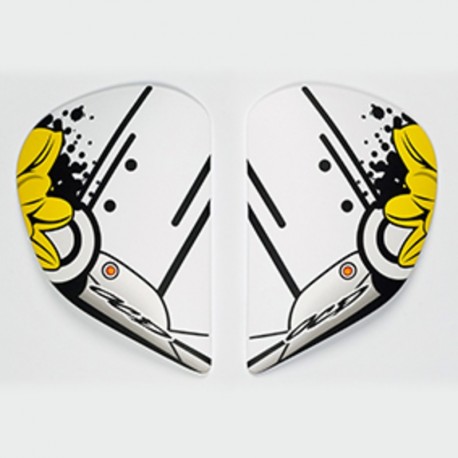 Écran (visière) Platine Pour Casque Intégral Arai Modèle SAJ - Décoration Jonathan Rea - Neuf (BI8002629001)