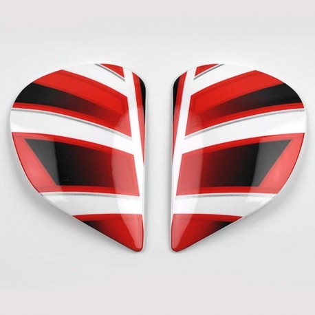 Platine écran SAJ ARAI casque intégral Apache red