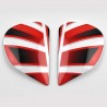Platine écran SAJ ARAI casque intégral Apache red 1