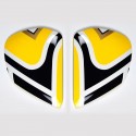 Platine écran ARAI VAS Edwards Legend Yellow casque intégral