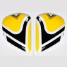 Platine écran ARAI VAS Edwards Legend Yellow casque intégral 1