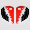 Platine écran ARAI VAS Mamola Edge Red casque intégral 0