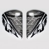 Platine écran VAS ARAI casque intégral Style Black 1