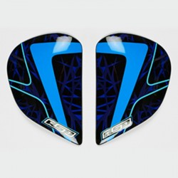 Platine écran ARAI Super AdSis J Sting Blue casque intégral